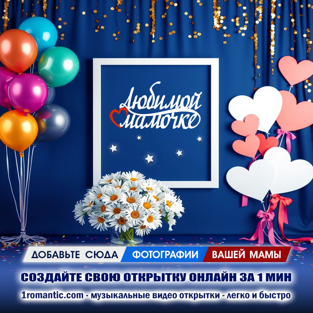 Красивая Открытка с Днем Рождения Маме